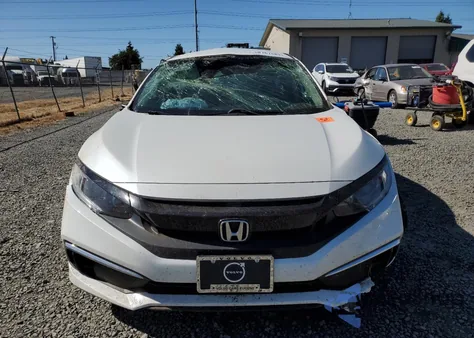 2020 Honda Civic Lx z USA, uszkodzony, nr VIN 19XFC2F69LE207331